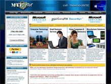 Tablet Screenshot of mtenet.com